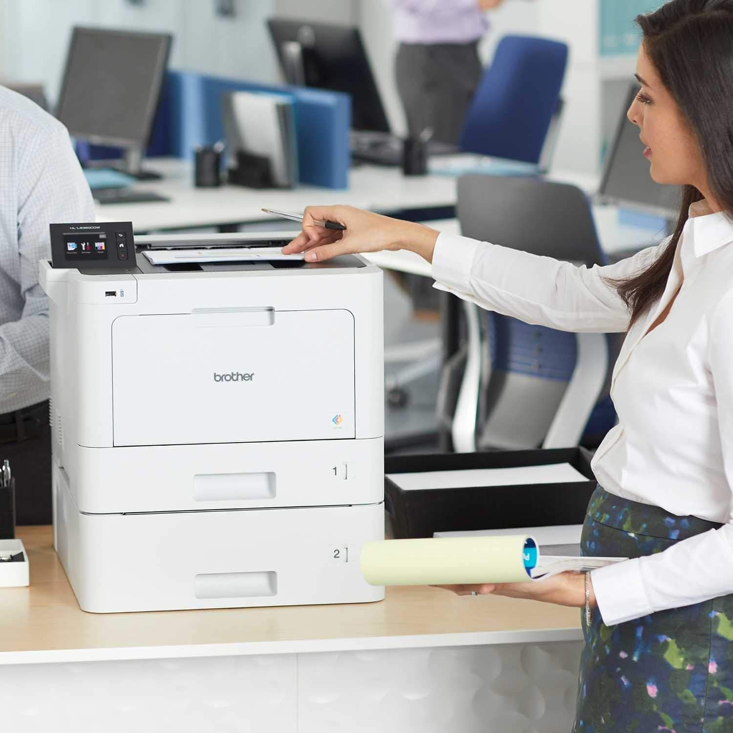 Brother Business Color Laser Printer, HL-L8360CDWT, Wireless Networking, Automatic Duplex /Mobile/ Cloud Printing,  Dash Replenishment Ready - Image 5